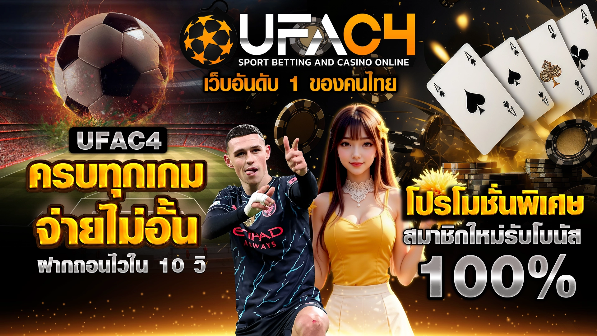 UFAC4 เว็บอันดับ 1 ของคนไทย